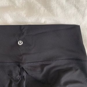 Black Lululemon leggings size 10
